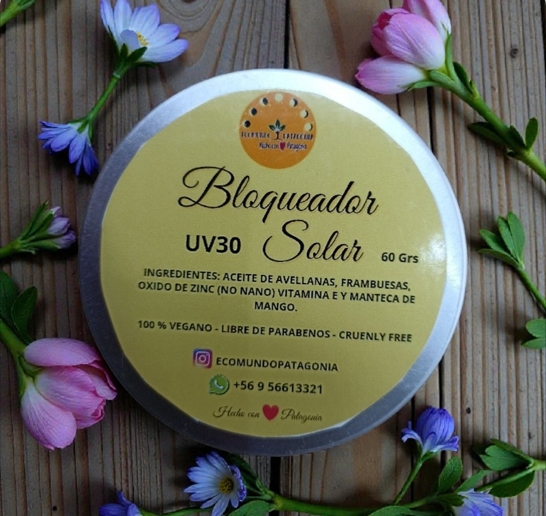 Bloqueador Solar Natural de UV30
