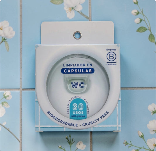 Capsulas limpiadoras de WC