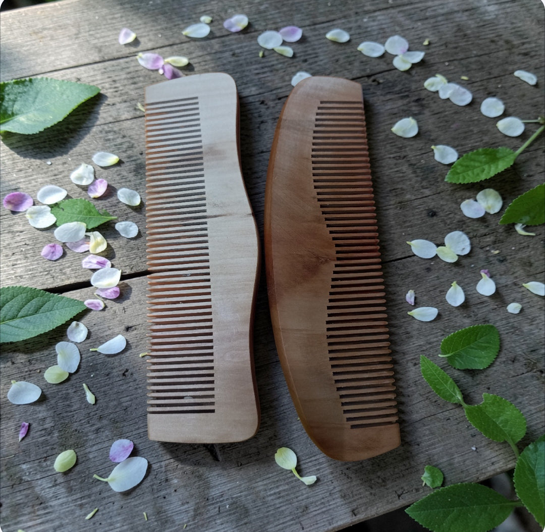 Peineta de Madera 16cm