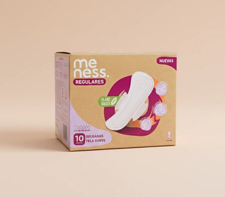 Toallas Higiénicas Desechables Compostables 10un