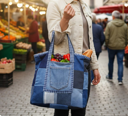 Bolsas Reutilizables de Tela Reciclada