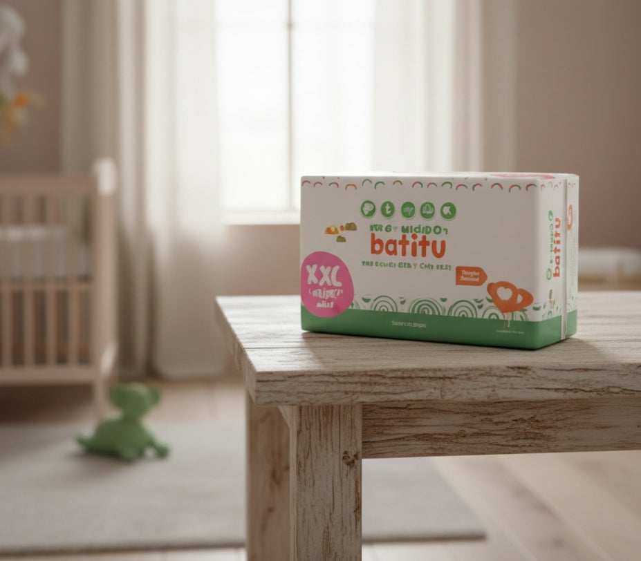Pañales Desechables y Compostables Talla XXL 30 Unidades