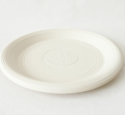 Set de 20 Platos Compostables 22cms
