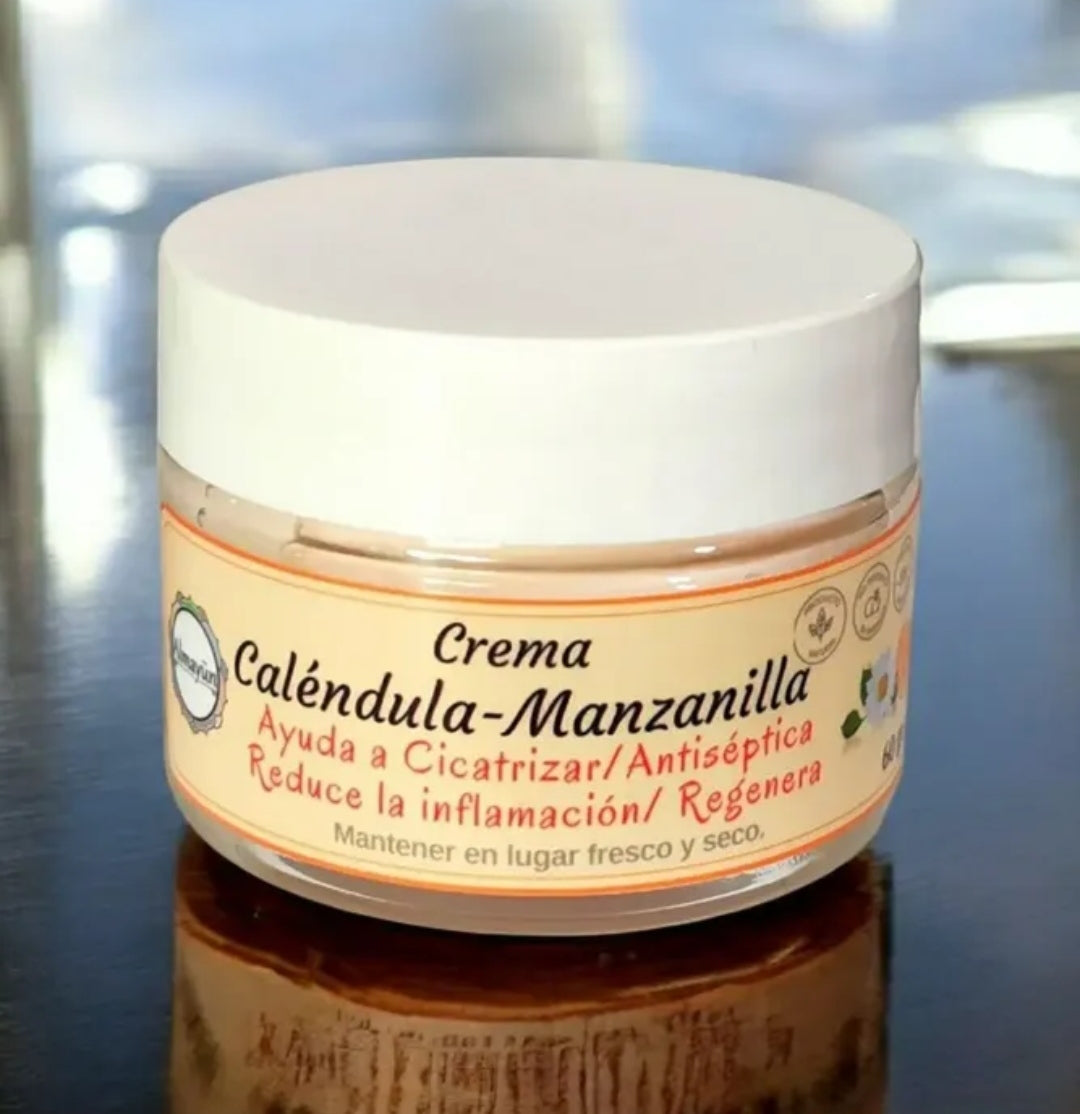 Crema de Caléndula Manzanilla 60hrs