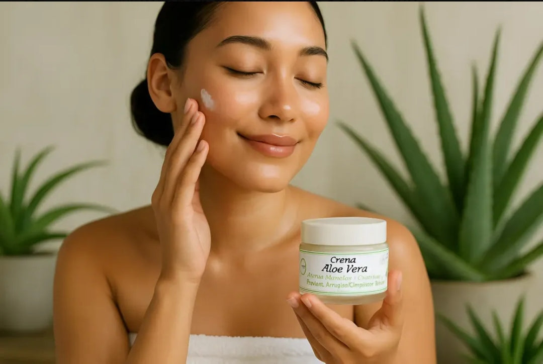 Crema Natural de Aloe Vera 60grs