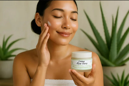 Crema Natural de Aloe Vera 60grs