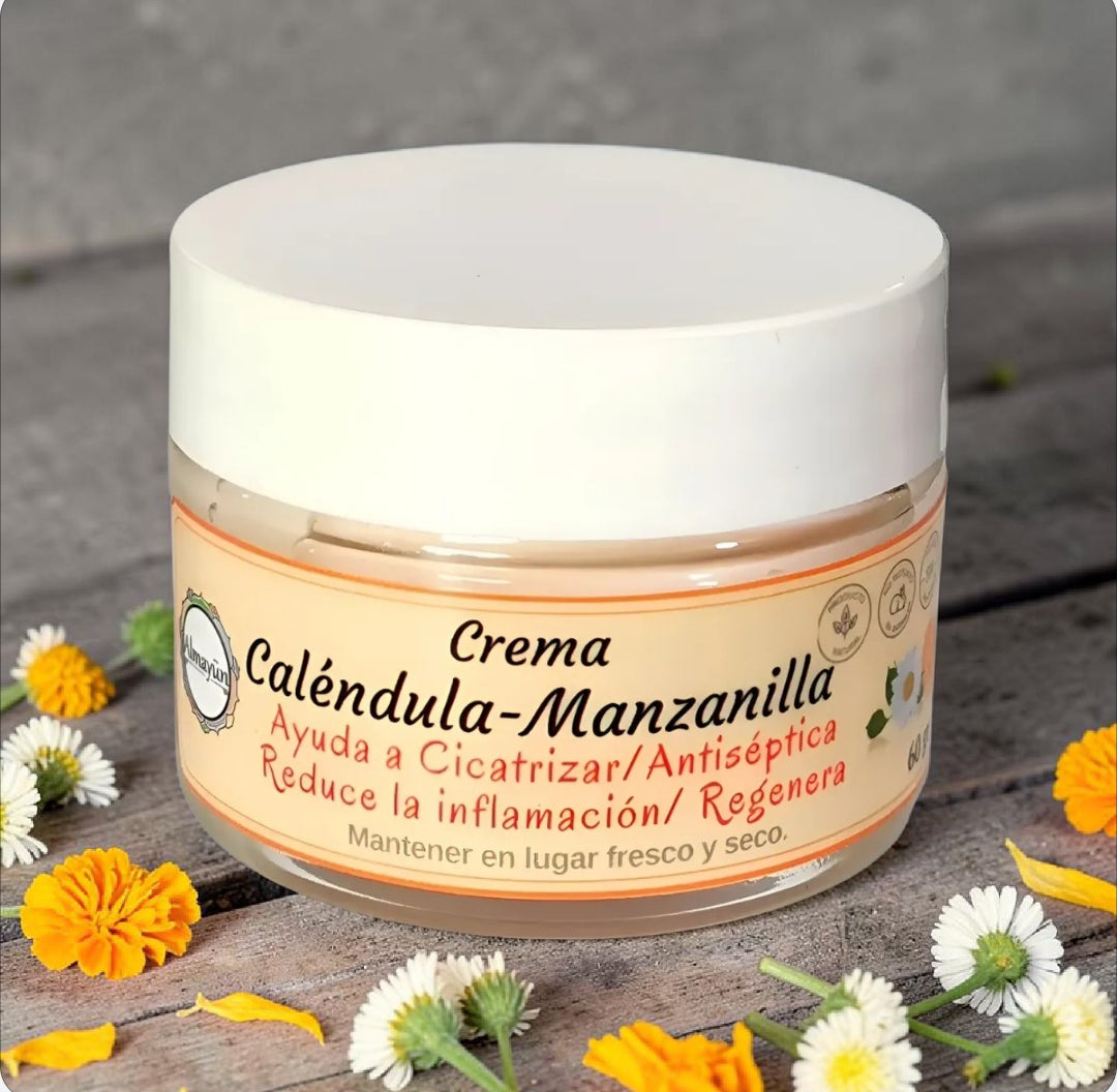 Crema de Caléndula Manzanilla 60hrs