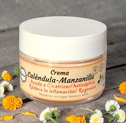 Crema de Caléndula Manzanilla 60hrs