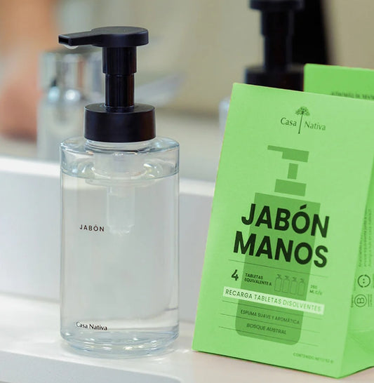 Pack de Jabón mas Dispensador Casa Nativa