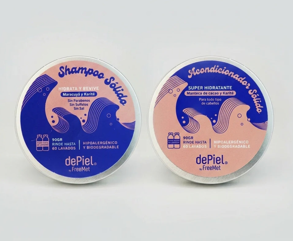 Pack Shampoo y Acondicionador Freemet