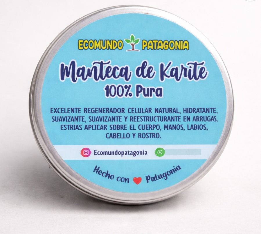Manteca de karite 100% Natural