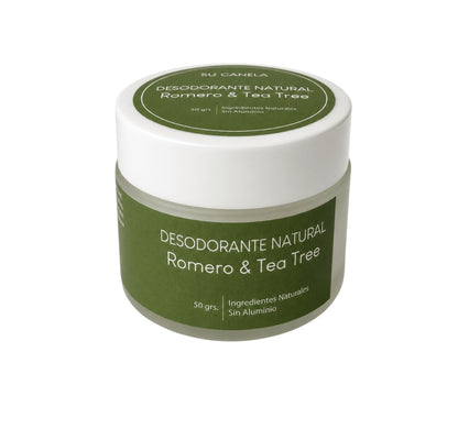 Desodorante Crema Natural de Romero 50grs