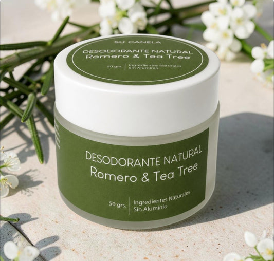 Desodorante Crema Natural de Romero 50grs