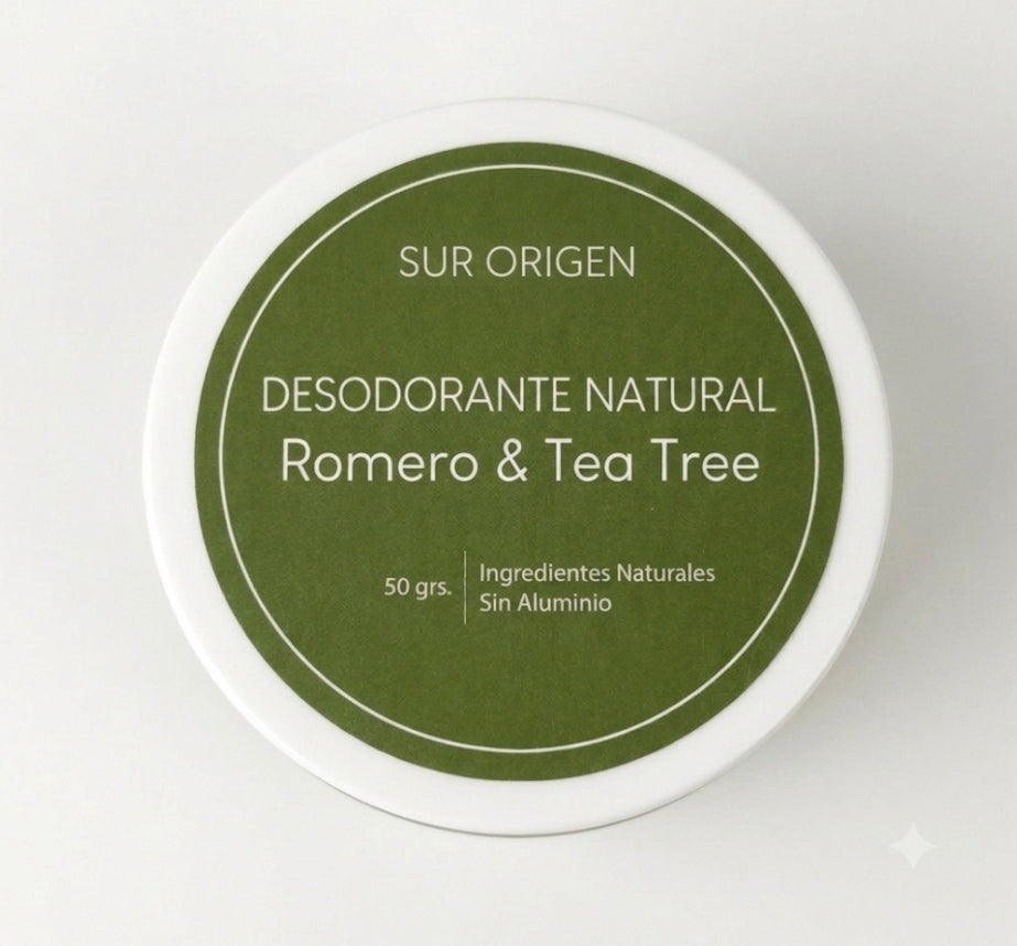 Desodorante Crema Natural de Romero 50grs