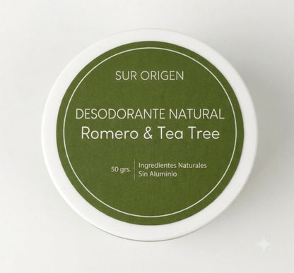 Desodorante Crema Natural de Romero 50grs