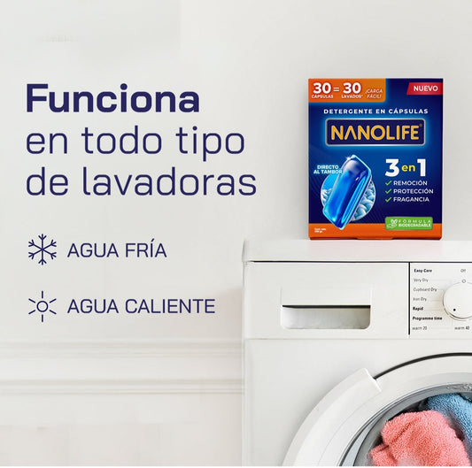 Detergente en Cápsulas 10 Unidades Ultra concentrado