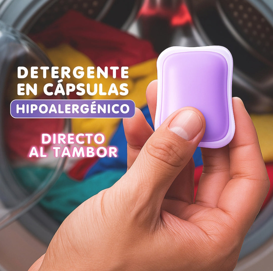 Detergente en Cápsulas Hipoalergénico 10 unidades