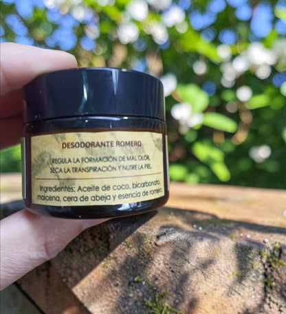 Desodorante Natural de Romero 50g