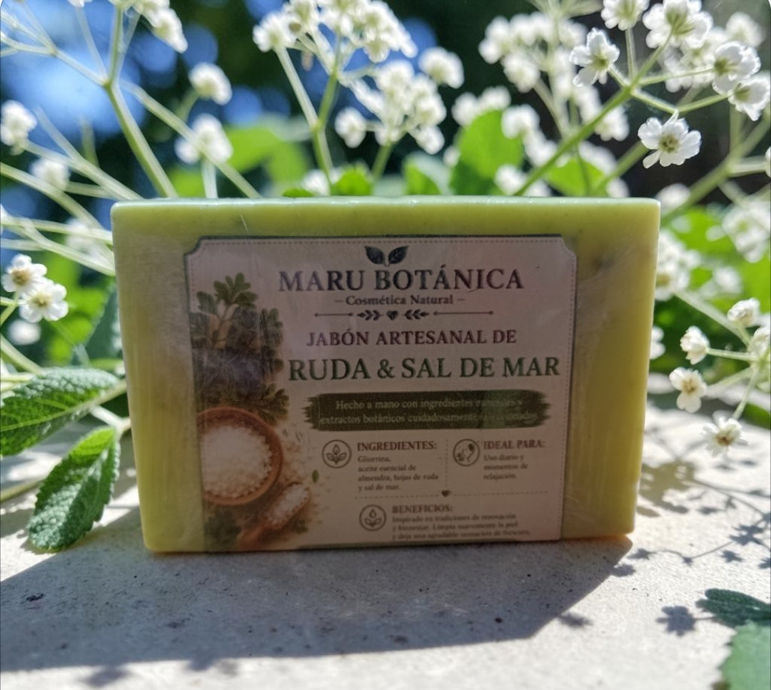 Jabón Natural Sólido de Ruda 100grs
