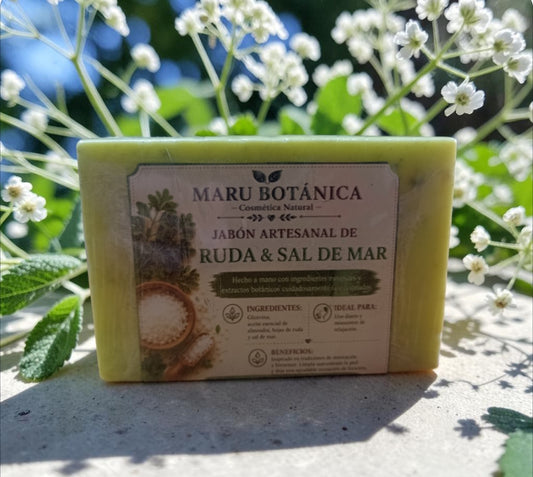 Jabón Natural Sólido de Ruda 100grs