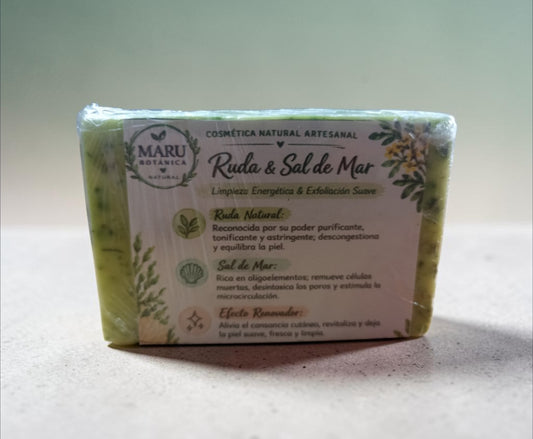 Jabón Natural Sólido de Ruda 100grs