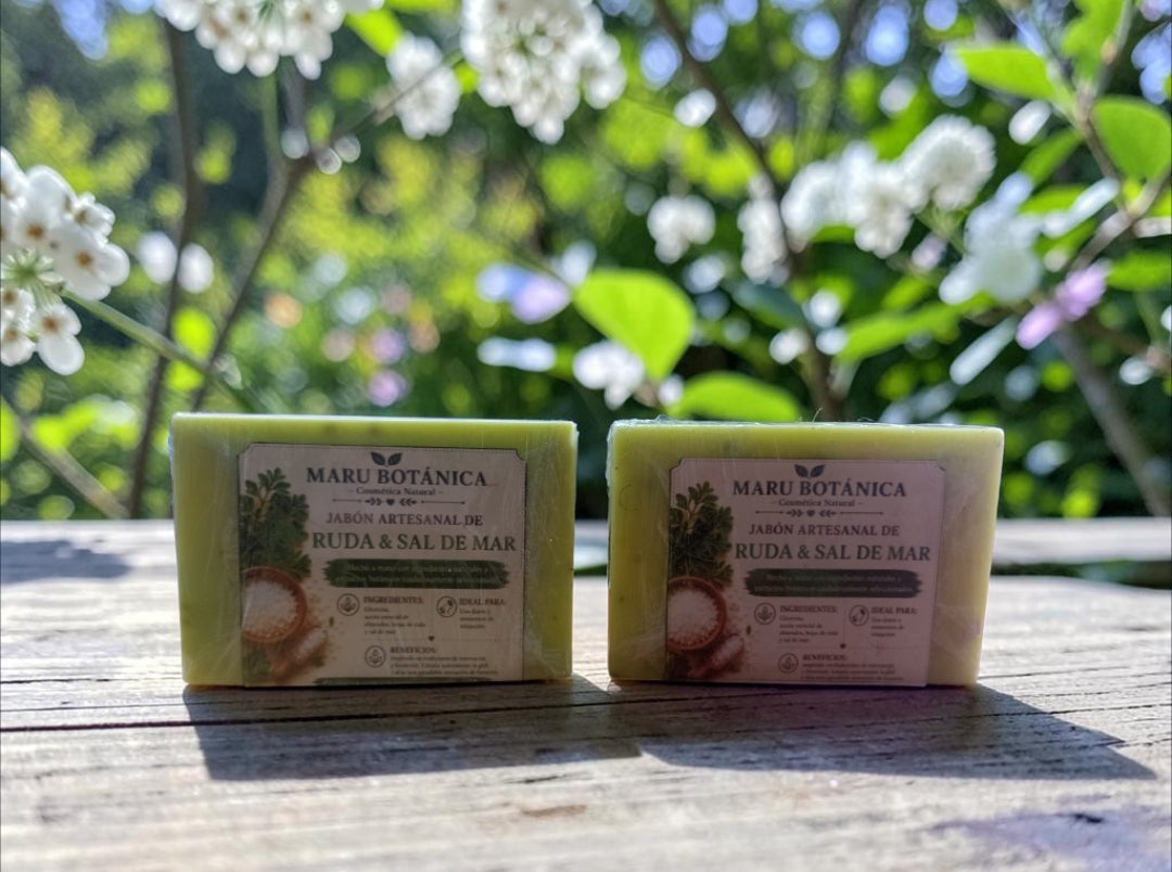 Jabón Natural Sólido de Ruda 100grs