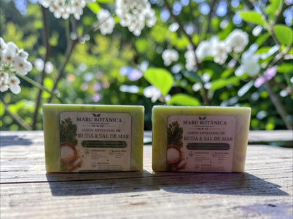 Jabón Natural Sólido de Ruda 100grs