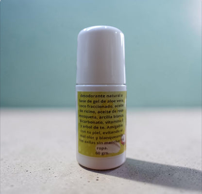 Desodorante Natural en Roll-on de 60ml