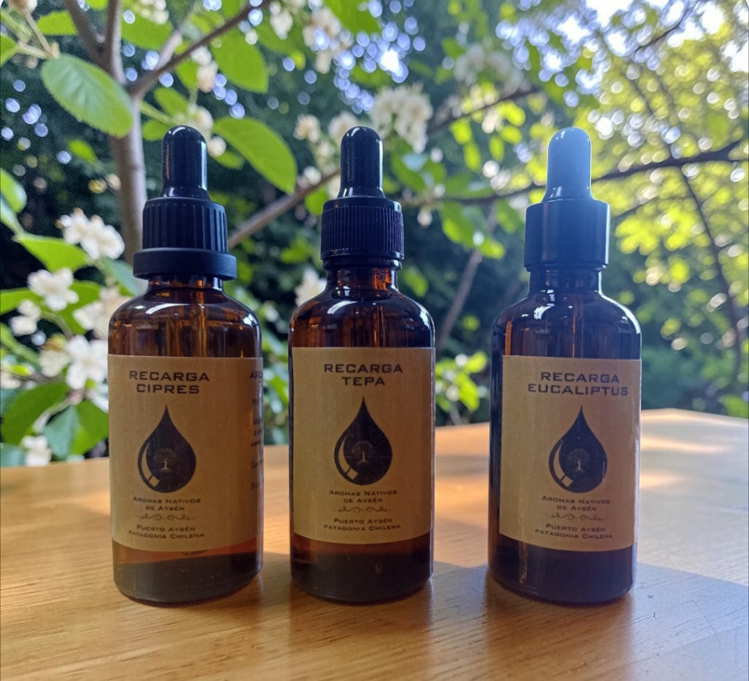 Aromatizante para auto 50ml aromas regionales Recarga