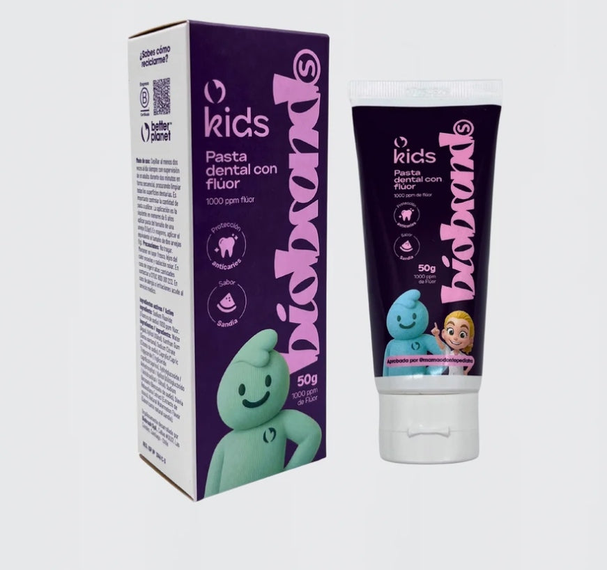 Pasta Dental para Niños con Flúor 50ml